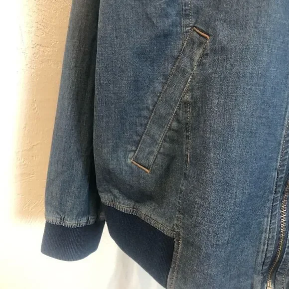 Denim & Co. Chambray Jean Jacket - Picture 3 of 8